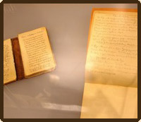 Σημειωματάριο που μοιραζόταν με Α. Σικελιανό-απλό σημειωματάριο